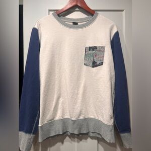 Men's Cream 100% Cotton SPRZNY Jean-Michael Basquiat Art Sweatshirt Crewneck M